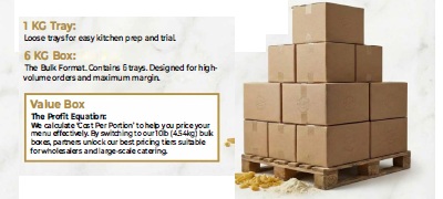 Food service formats