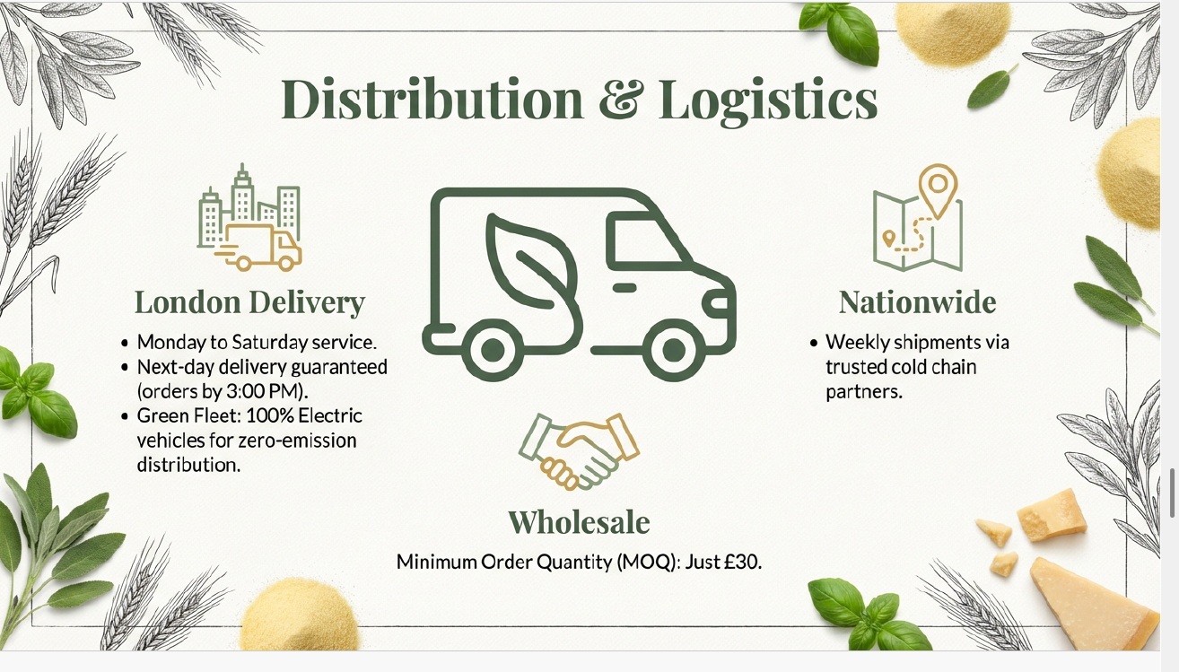 Lower emissions logistics and delivery